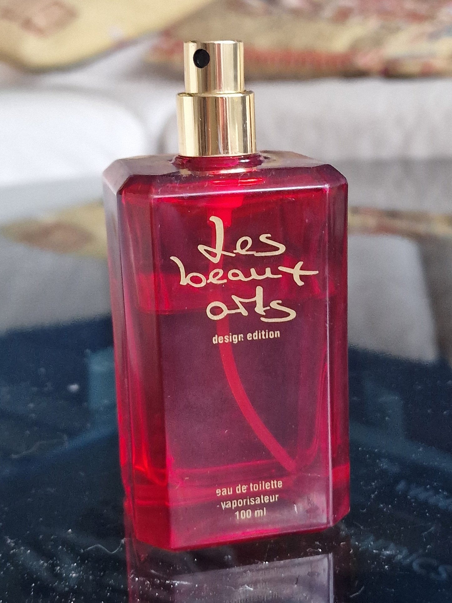 Barry Shiraishi Romeo Bronze Figure on Perfume Bottle, Les Beaux Arts, Limited Edition