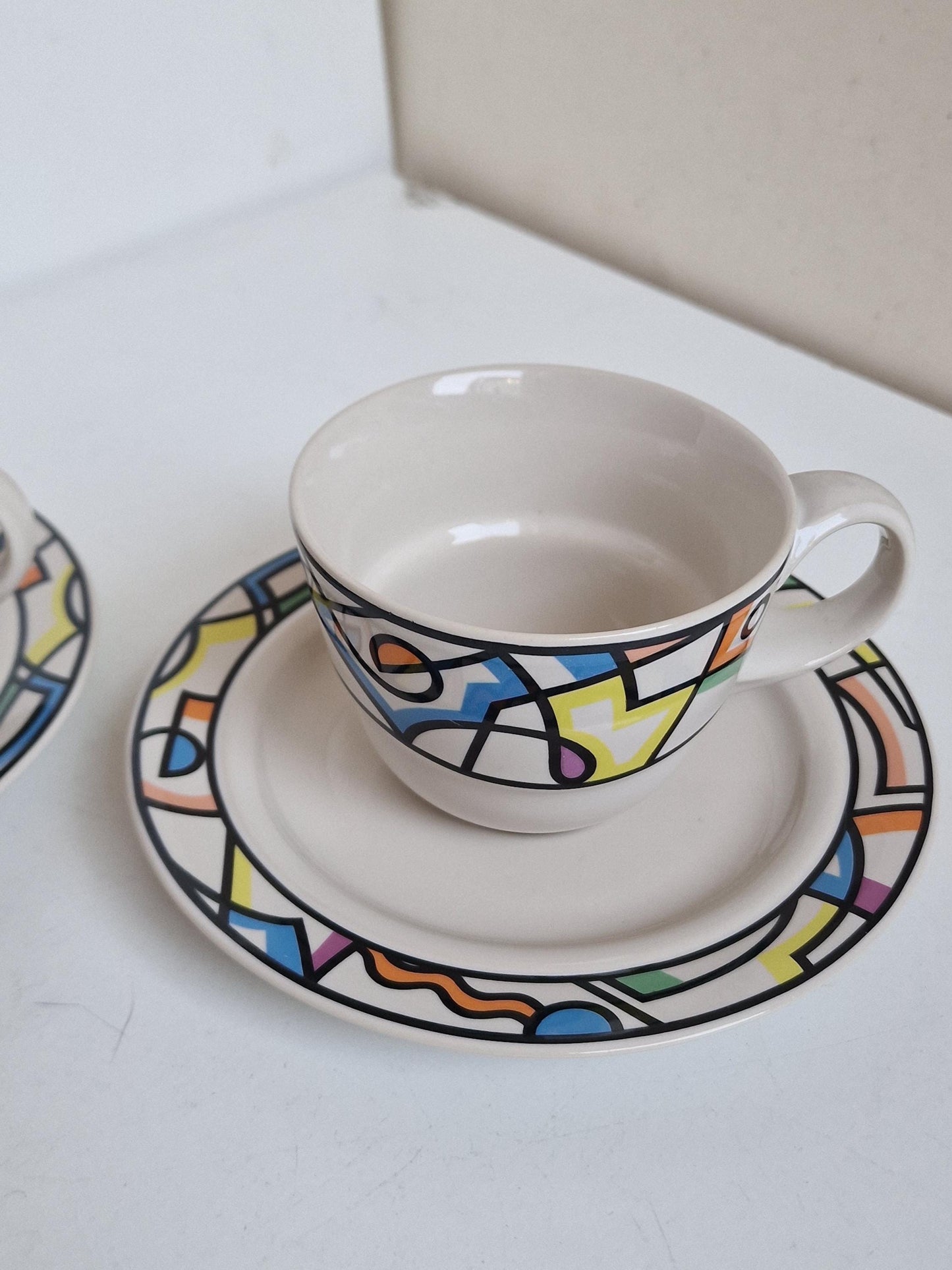 Rosenthal Spirit Tea Coffee Set, Pop Art Porcelain, Dorothy Hafner Design
