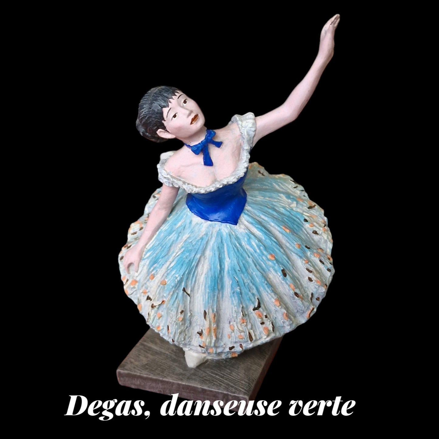 Degas sculpture mouseion museum sculpture, polystone, ballet dance la danseuse