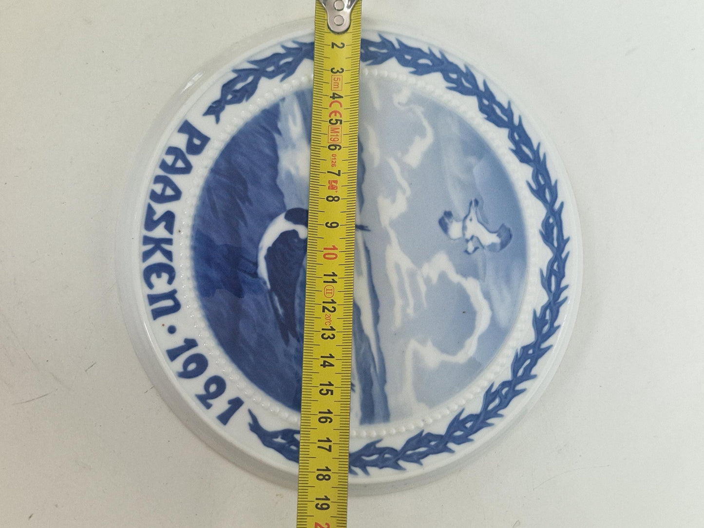 Bing Grondahl 1921 Easter Plate, Kievit Lapwing, Signed Numbered Antique b & g royal copenhagen
