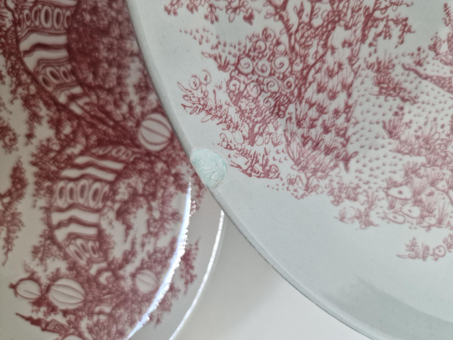 Bjorn Wiinblad Rosenthal Porcelain Plate Set, Midsummer Night Dream