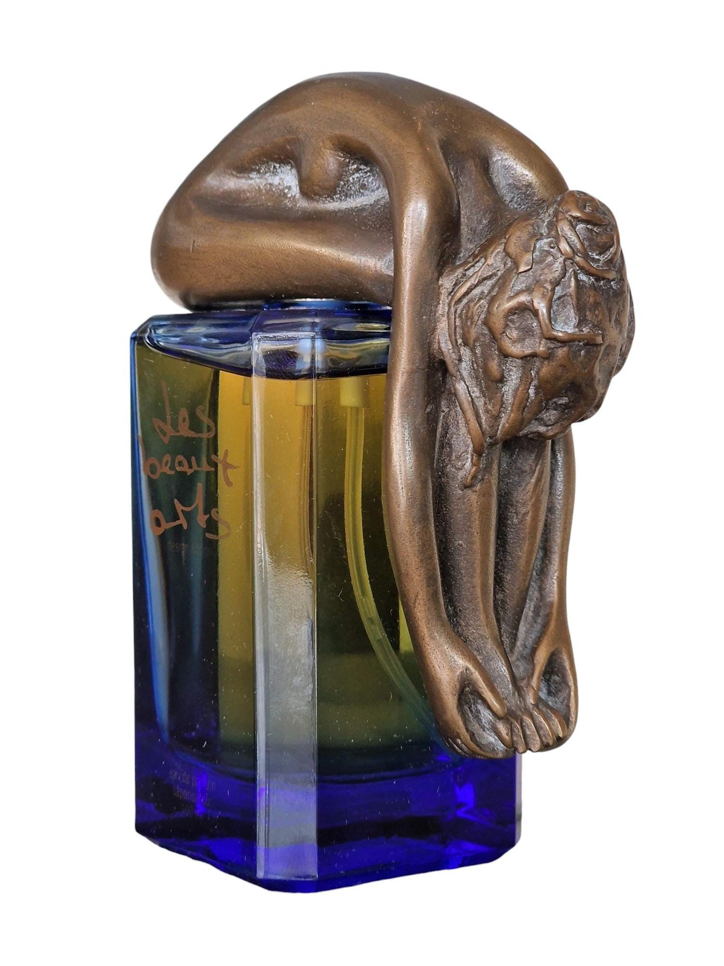 Bruno Bruni Bronze sculpture,  Figure on  Perfume Bottle, Les Beaux Arts, Limited Edition