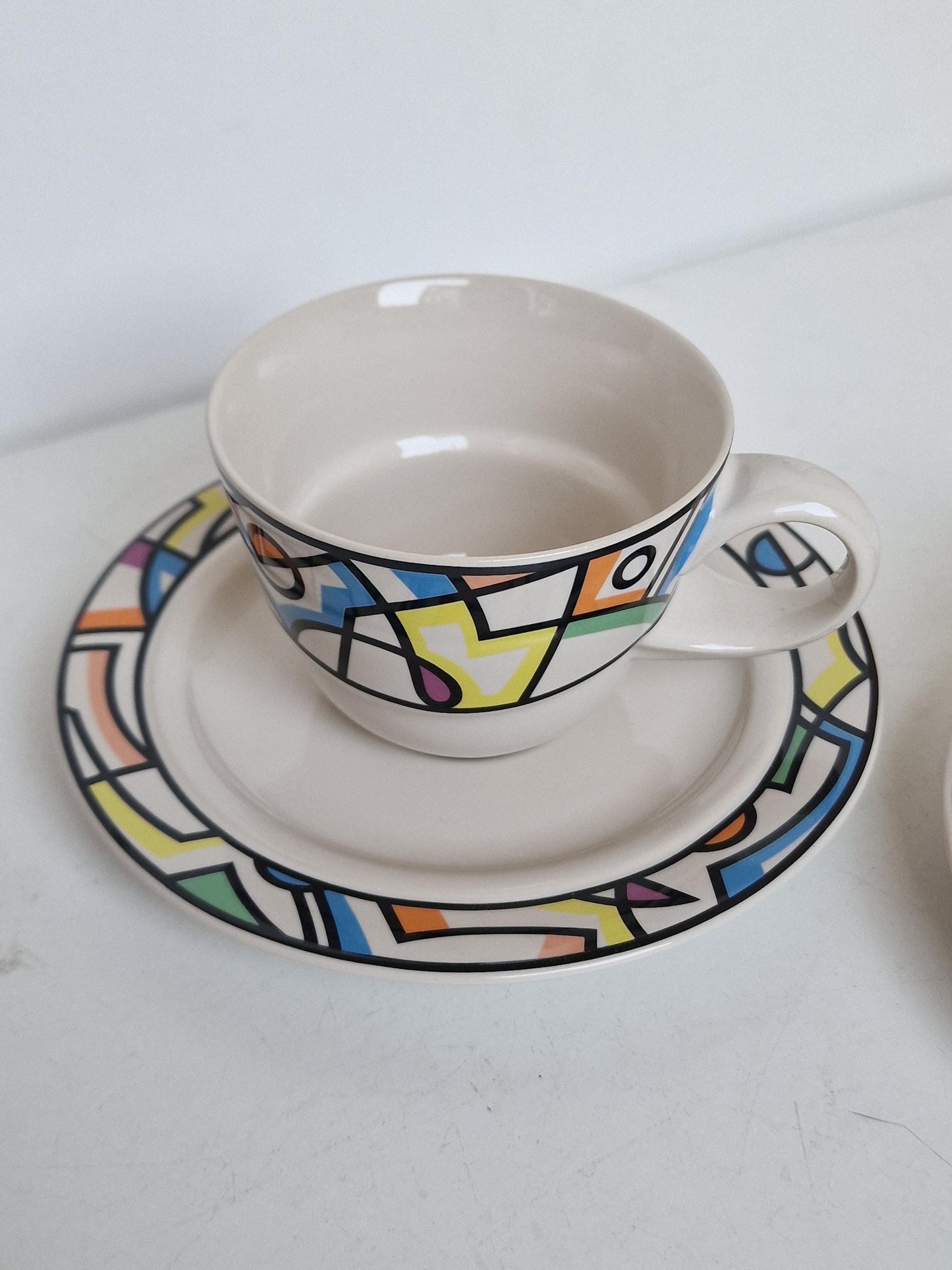 Rosenthal Spirit Tea Coffee Set, Pop Art Porcelain, Dorothy Hafner Design
