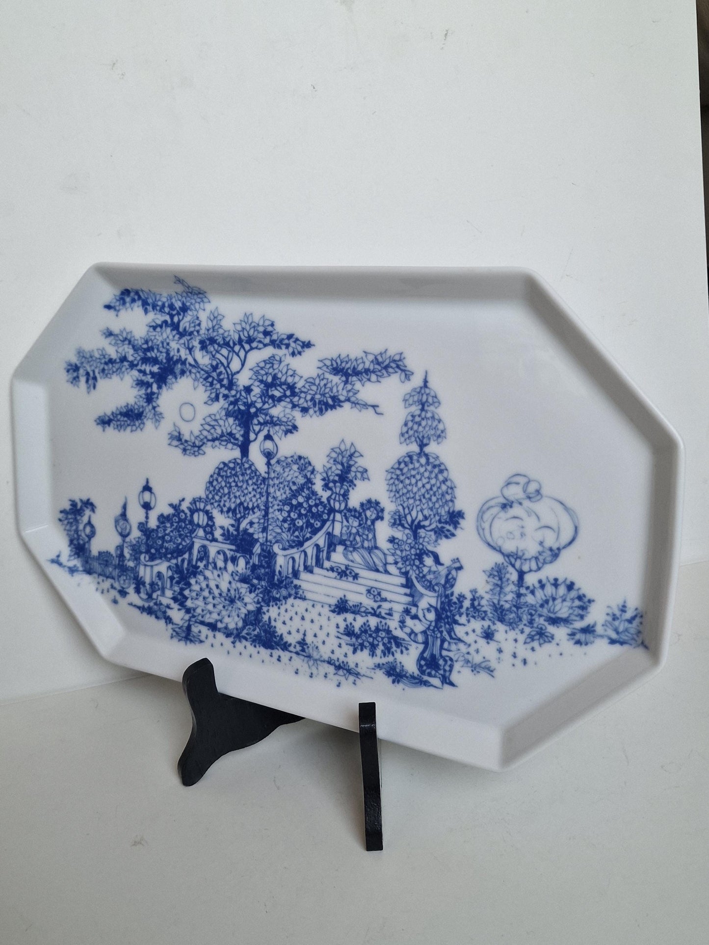 Bjorn Wiinblad Rosenthal Porcelain Plate, Studio-linie Serenade, Hand Painted