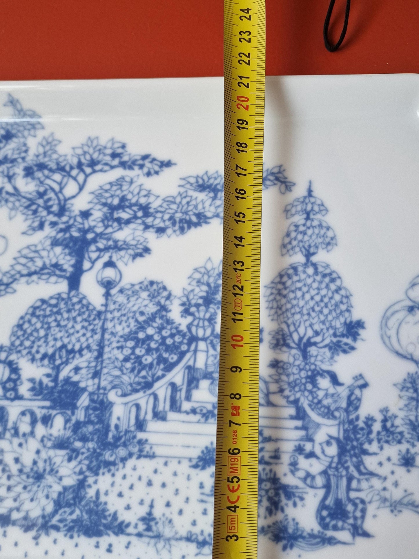 Bjorn Wiinblad Rosenthal Porcelain Plate, Studio-linie Serenade, Hand Painted