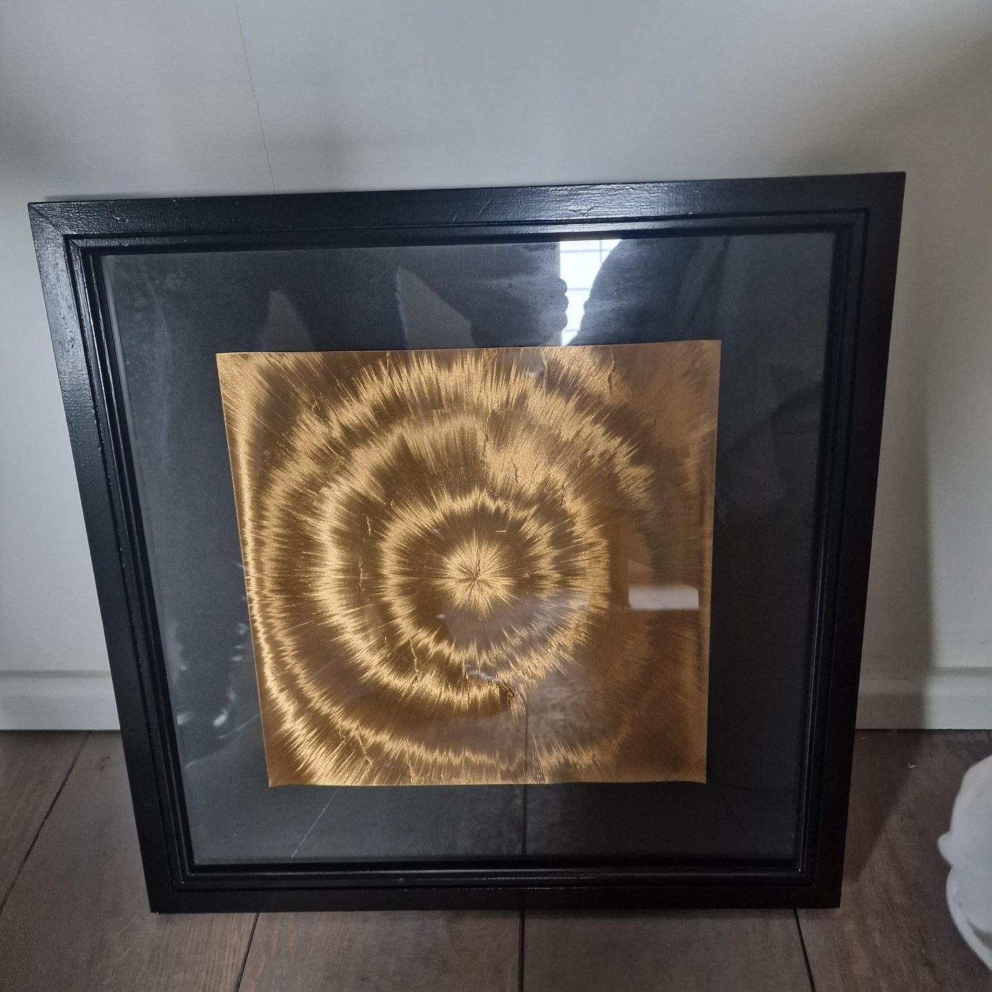 Hologram Galaxy Painting, Space Age Retro Art, Barbara Lüdinghausen
