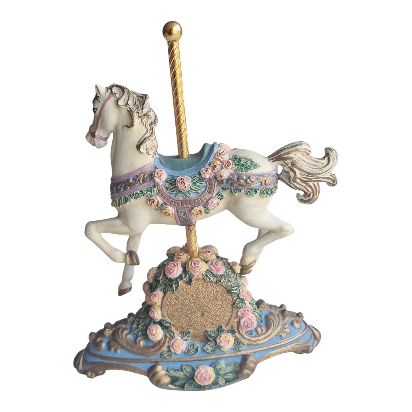 The Franklin Mint The Carousel Rose Clock Heirloom Recommendation, vinted, limited edition, retired, numbered, marked, rare