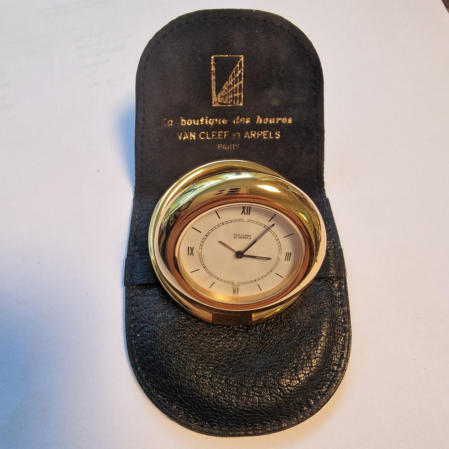 van cleef en arpels exclusieve clock wekker time watch alarmclock wekker