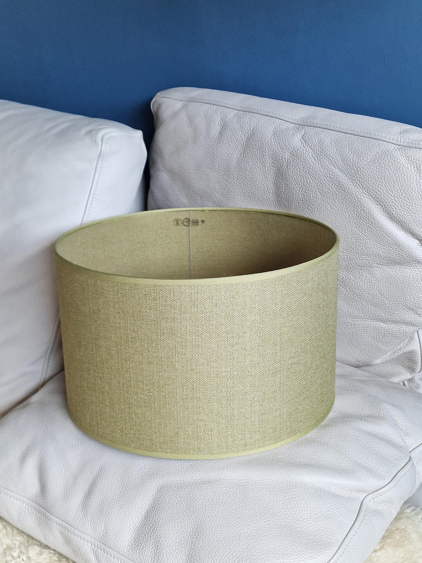 Linen Lampshades, Dutch Design, Canvas Structure, Modern Estate (35 cm)