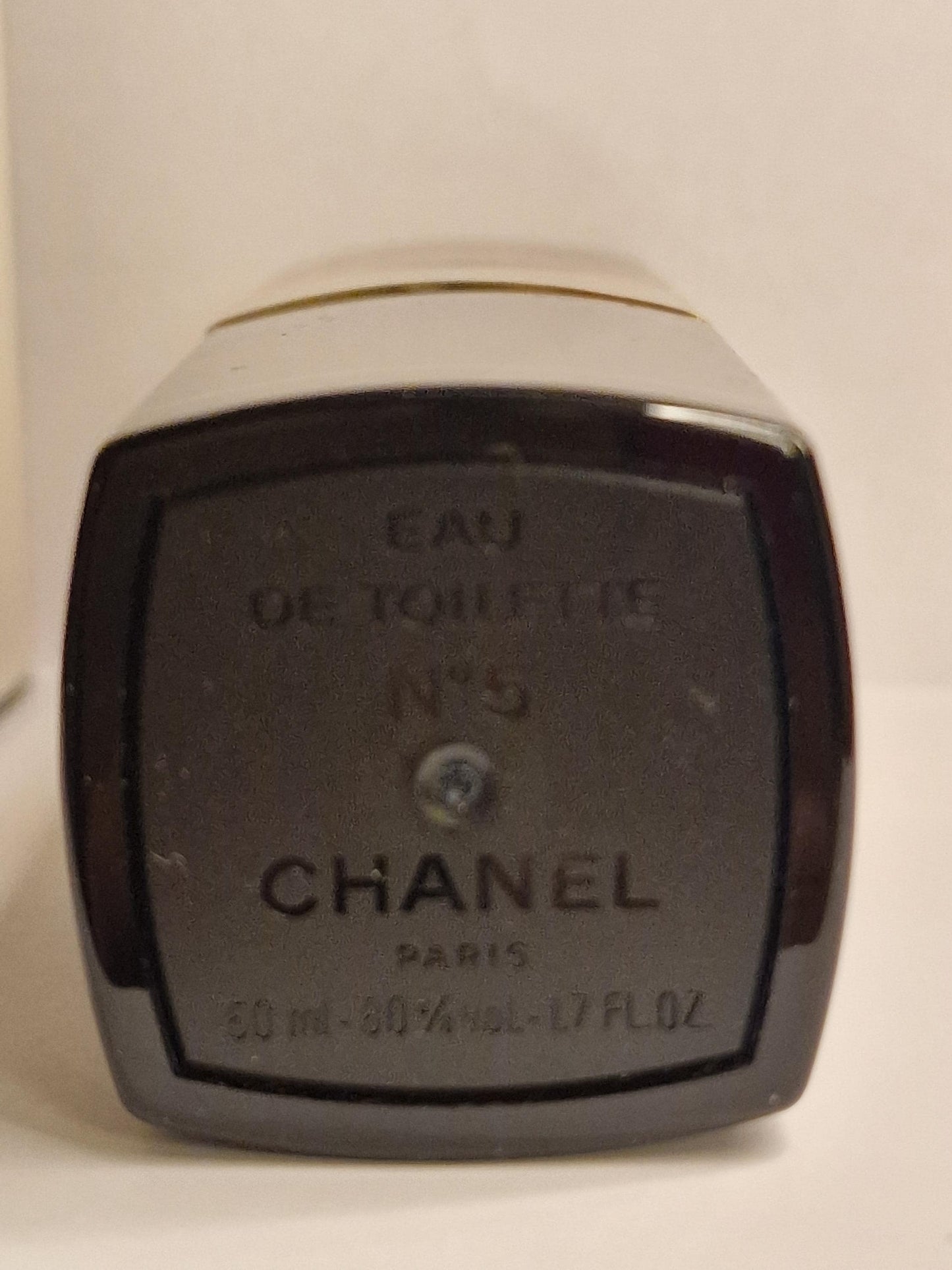 Vintage Chanel No. 5 Eau de Toilette, Collectible Bottle, 1.5 oz