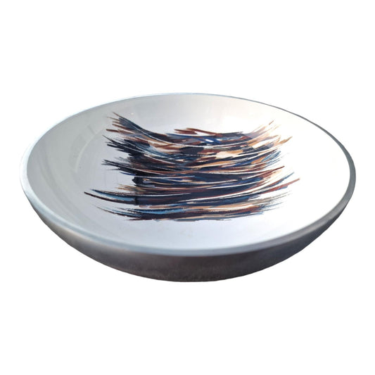 Stockholm lignum Stelton Bowl, gallery design scandinavian vintage bowl , limited, retired