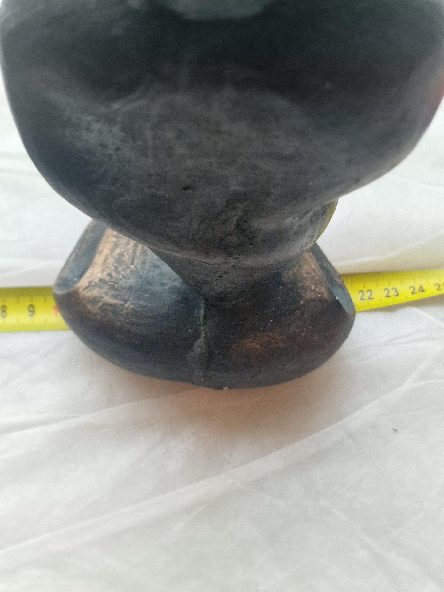 Bronze beeld, bronze figure, unknown designer, seems after alexander archipenko, 23 cm