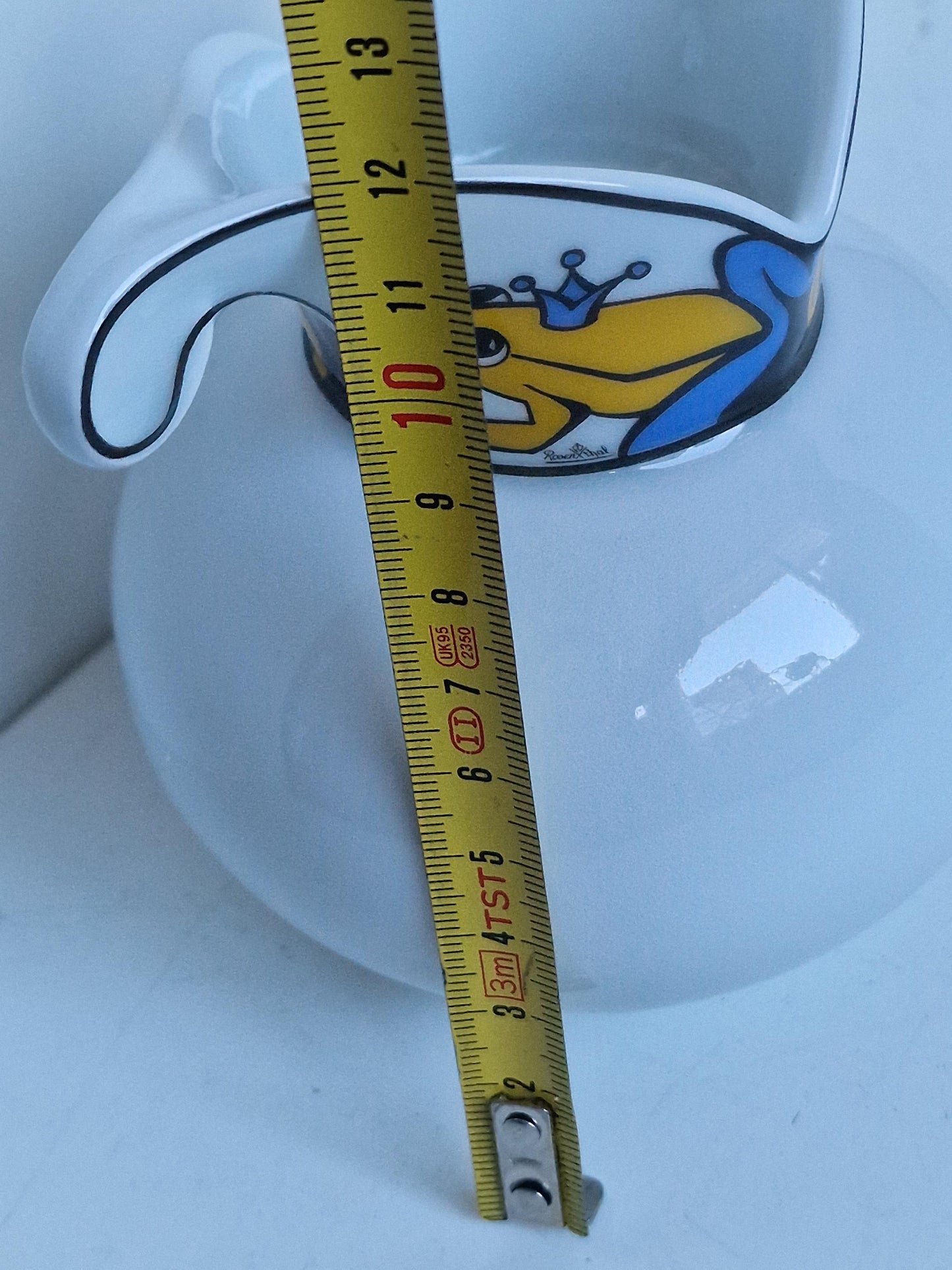 Yang for Rosenthal Porcelain Frog Vase, Pop Art Collector Item