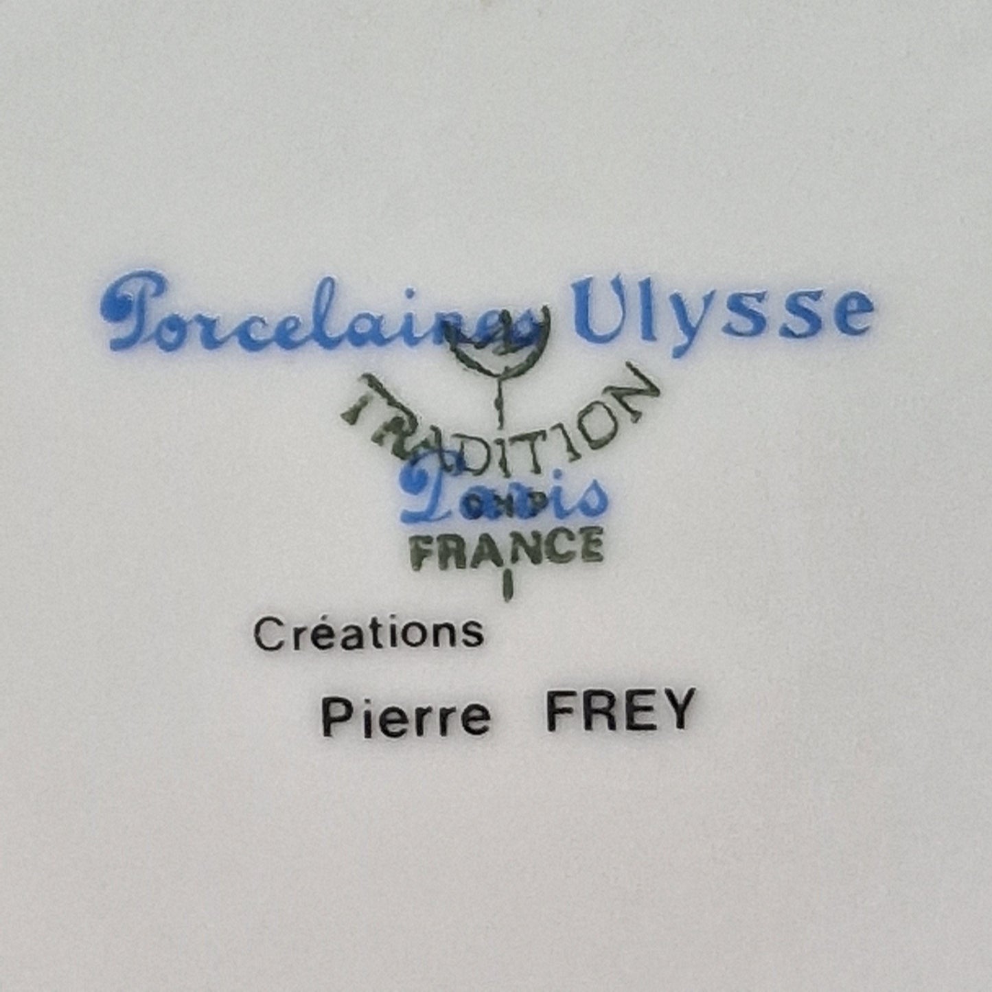 Pierre Frey Paris France - porcelain Ulysse,  lidded jar, exclusive porcelain