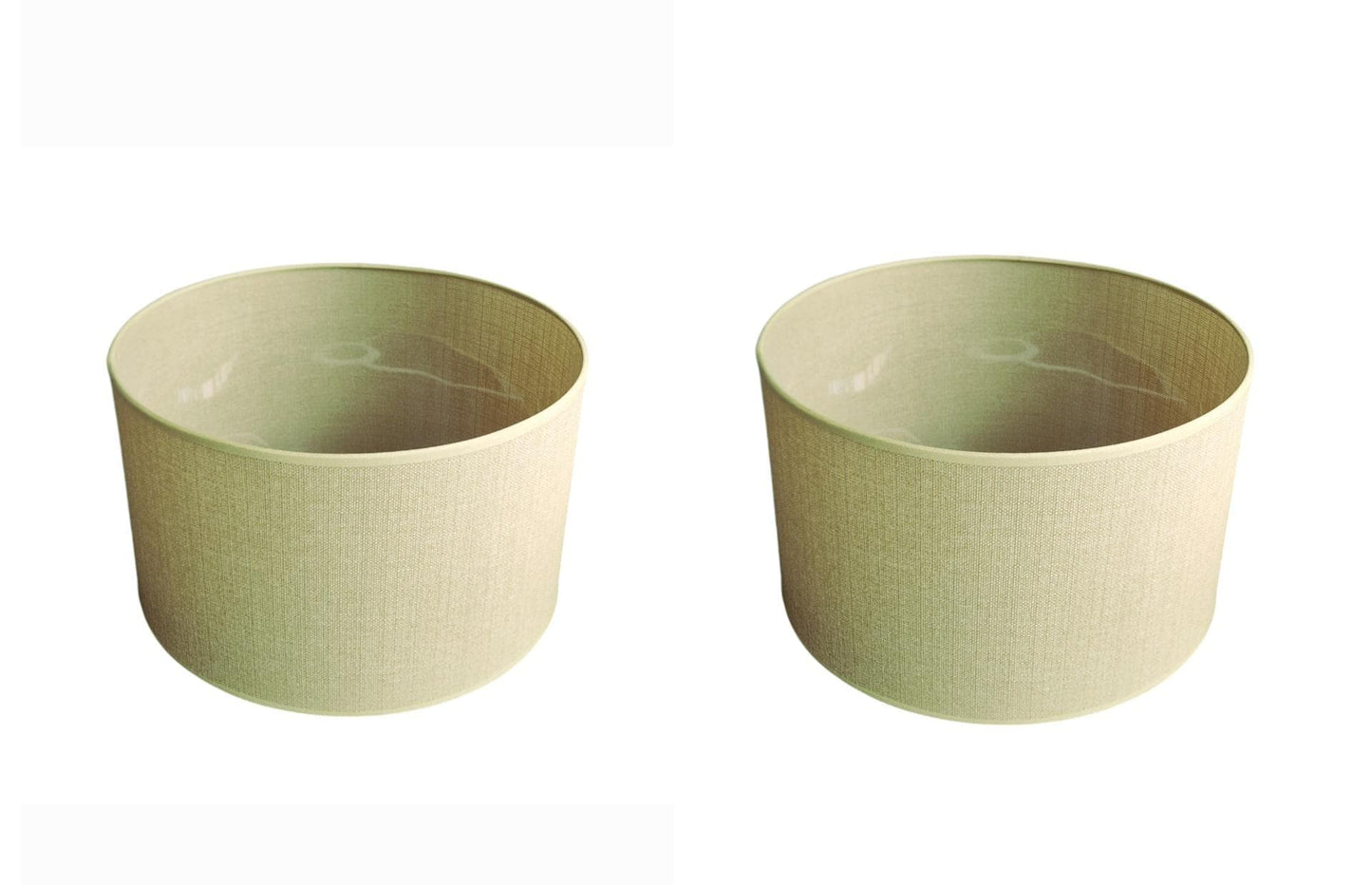 Linen Lampshades, Dutch Design, Canvas Structure, Modern Estate (35 cm)