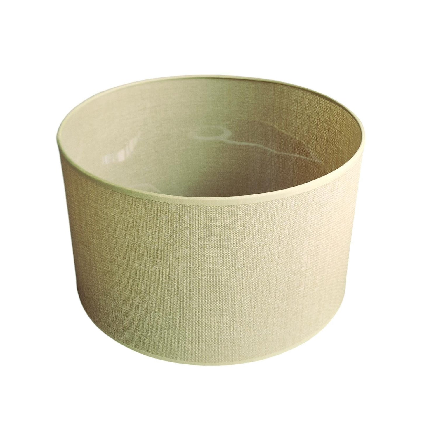 Linen Lampshades, Dutch Design, Canvas Structure, Modern Estate (35 cm)