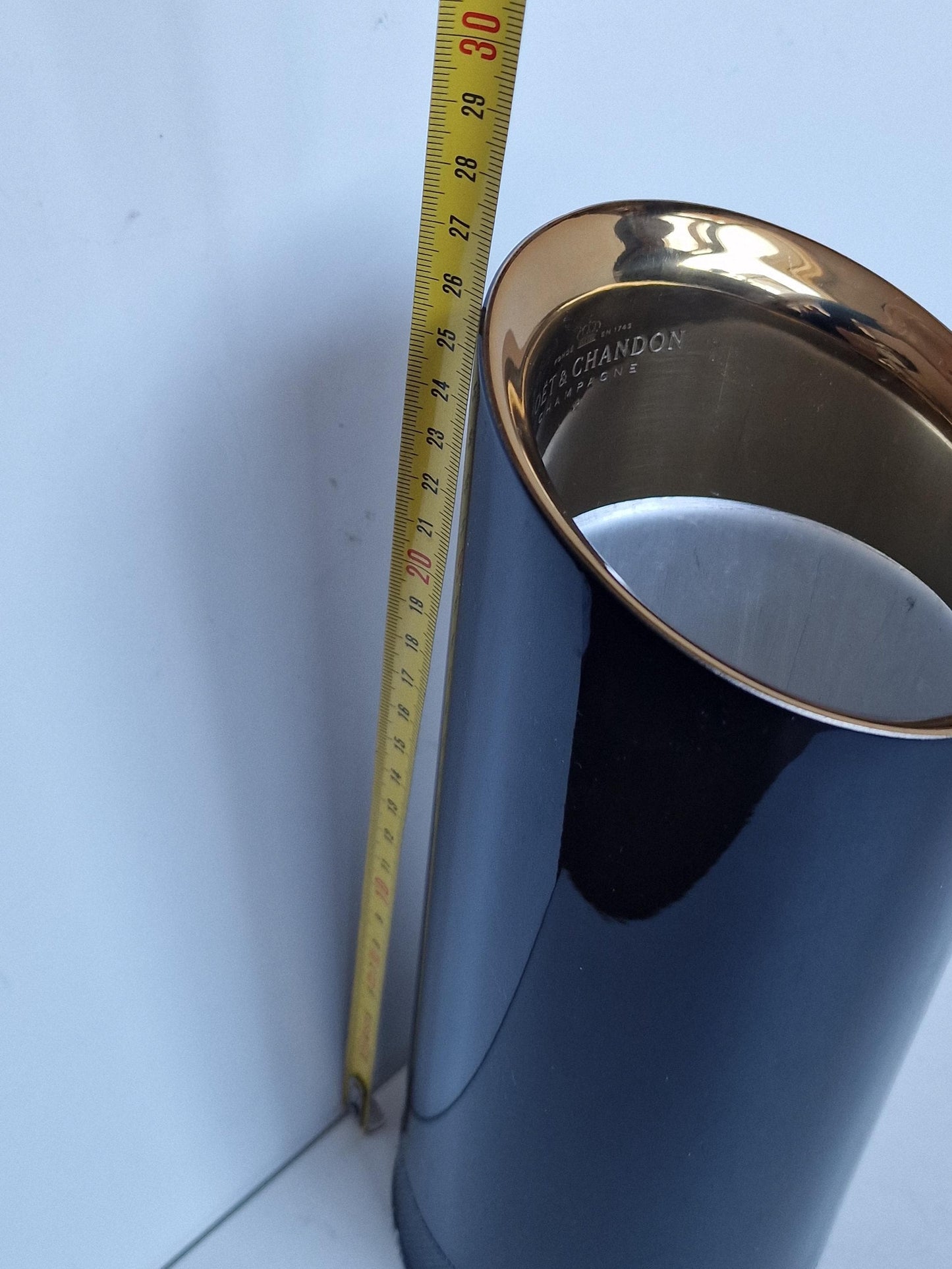 Jean-Marc Gady Moet Chandon Champagne Cooler, French Luxe 80s Collectible bucket ice