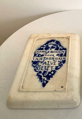 Art Nouveau Ceramic Tray – Roland Holst Design, Petrus Regout