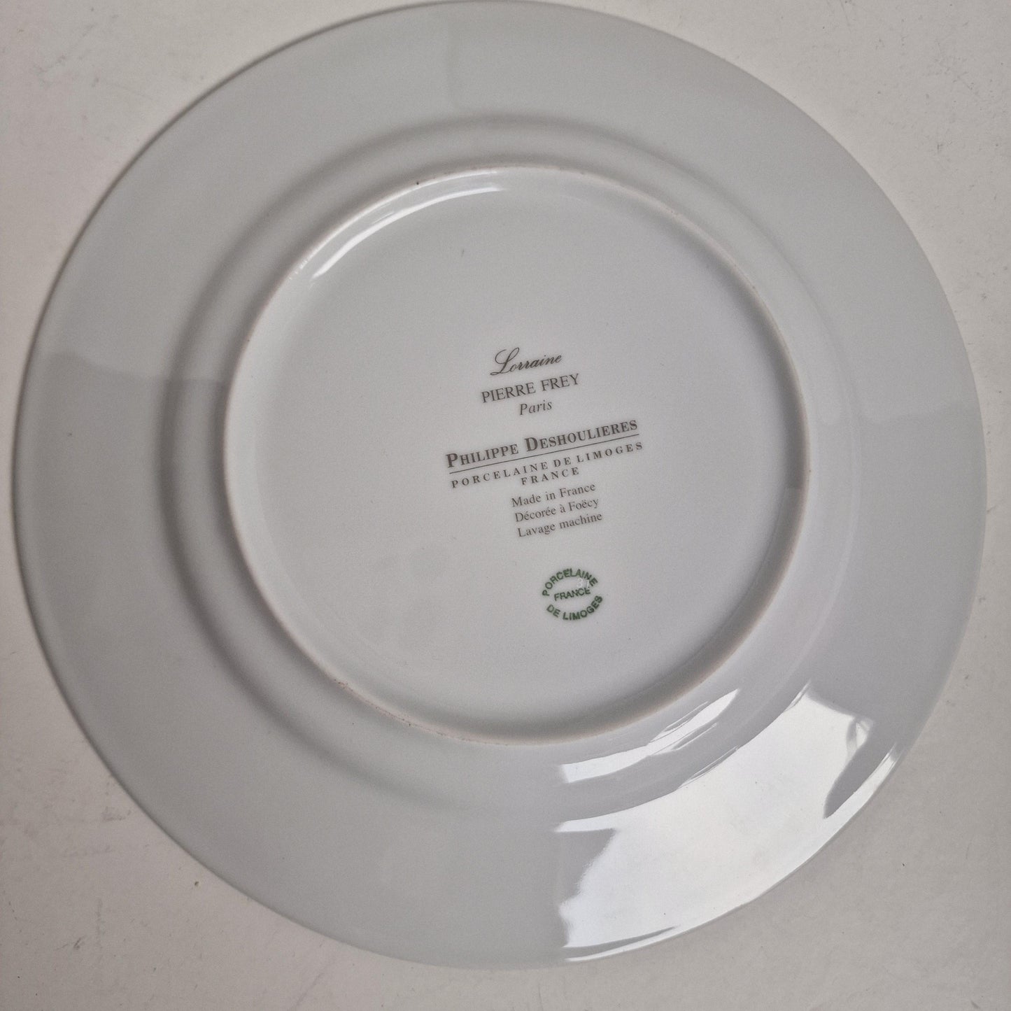 Pierre Frey x Deshoulieres Limoges - Lorraine - large cookie cake exclusive porcelain platter dish