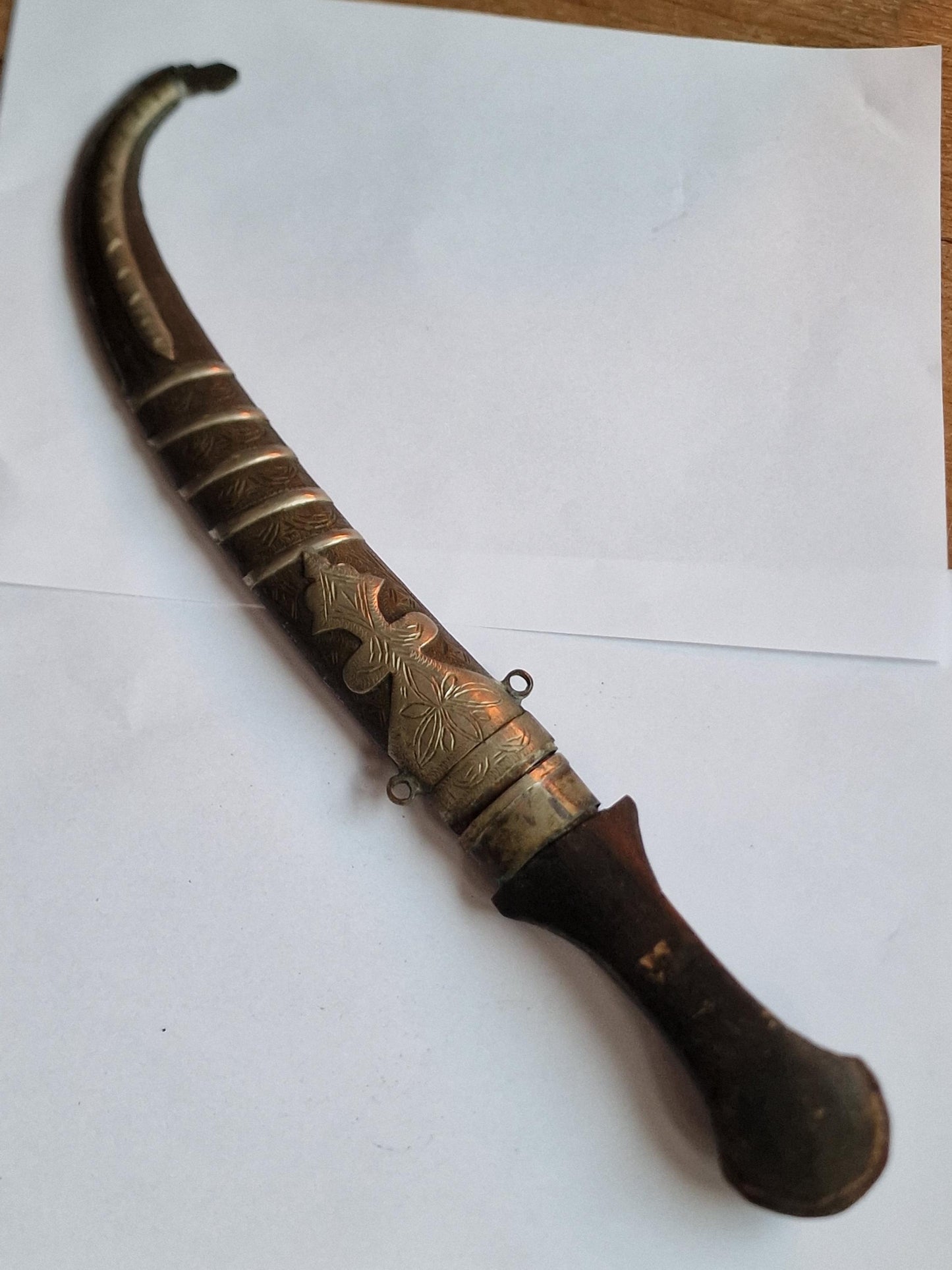 Arabian Jambiya Dagger, North African Decorative Knife