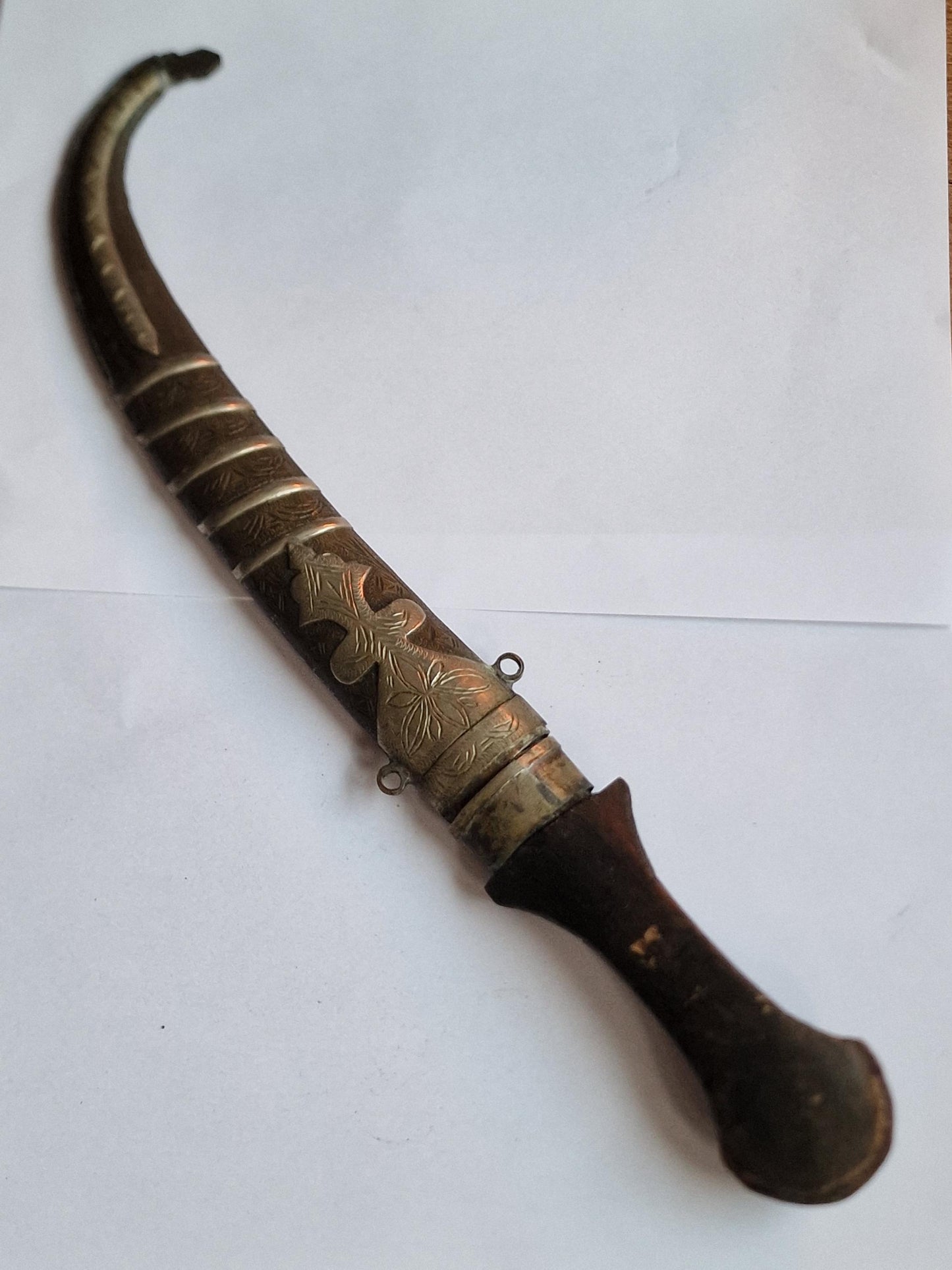 Arabian Jambiya Dagger, North African Decorative Knife