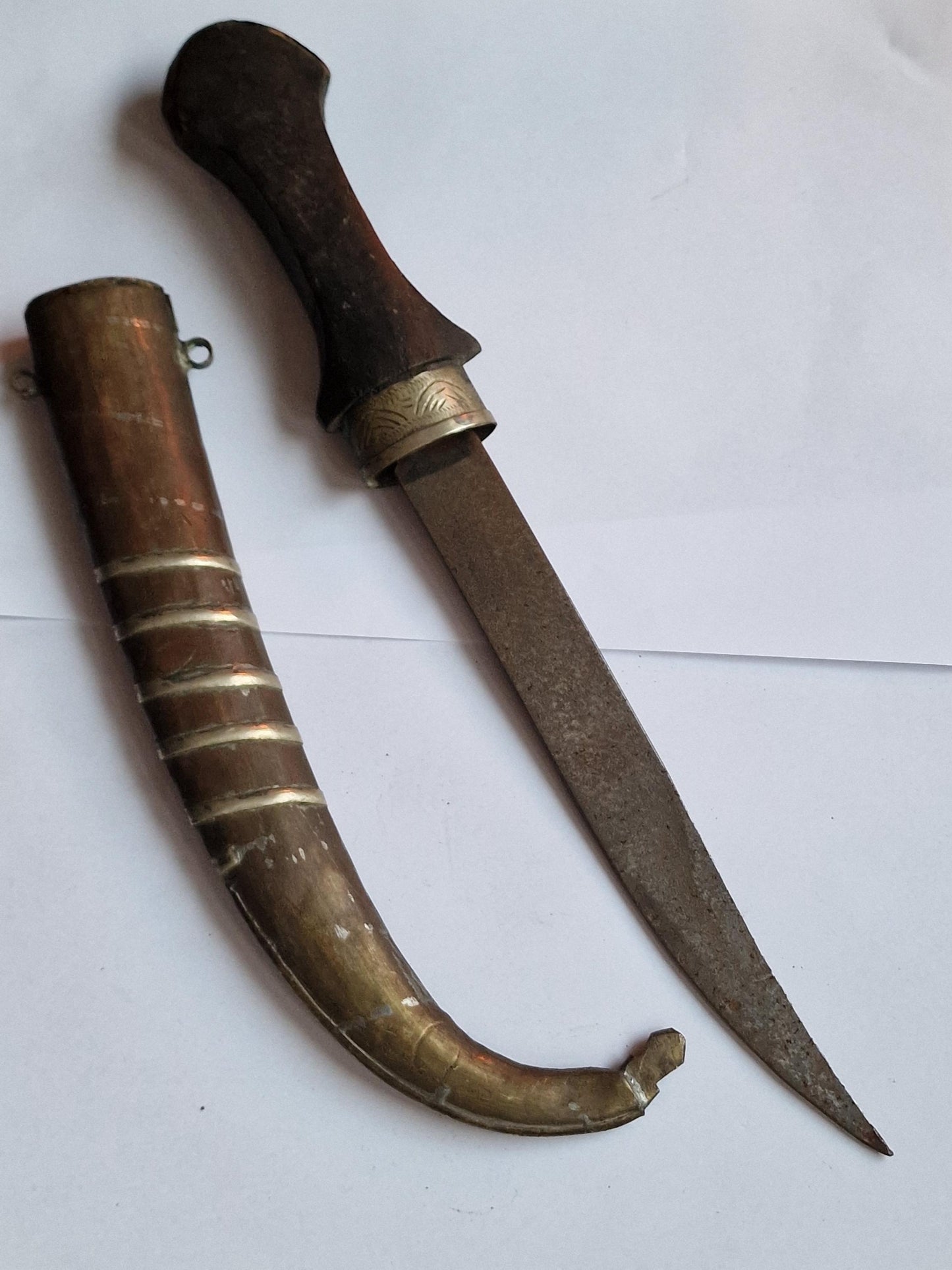 Arabian Jambiya Dagger, North African Decorative Knife