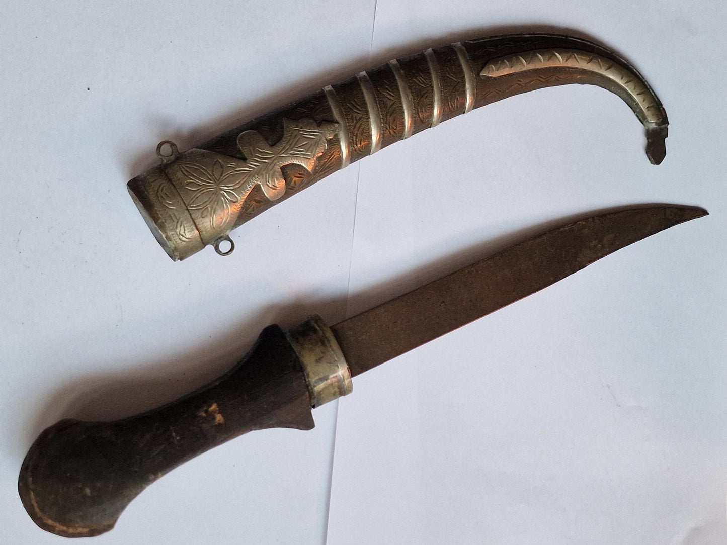 Arabian Jambiya Dagger, North African Decorative Knife