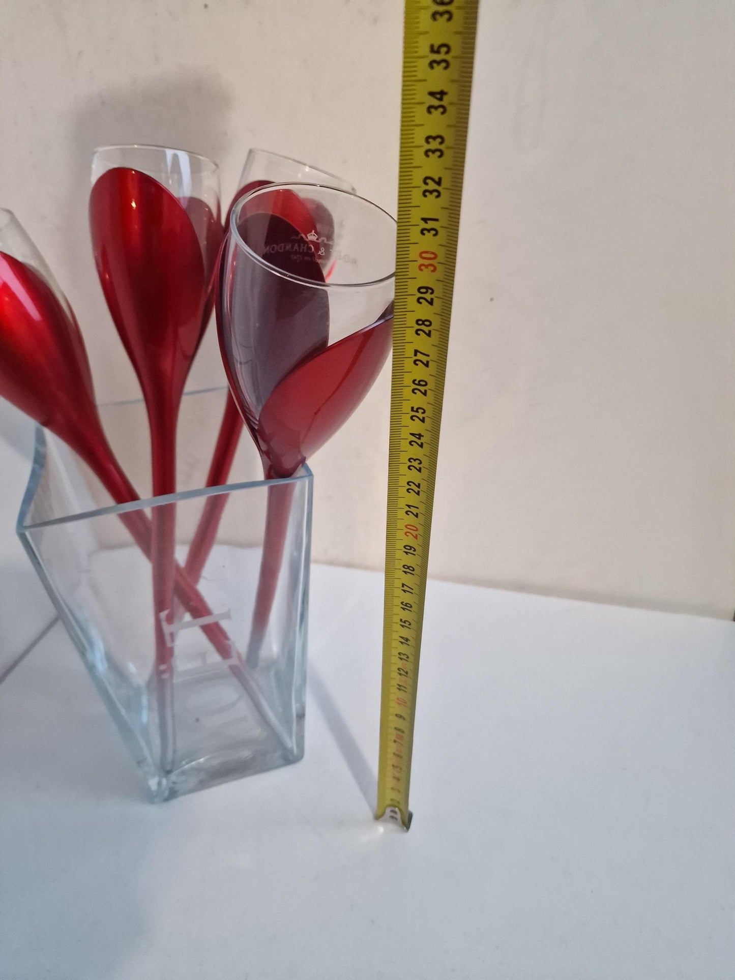 Philippe Di Meo for Moët & Chandon Champagne Flutes with Holder