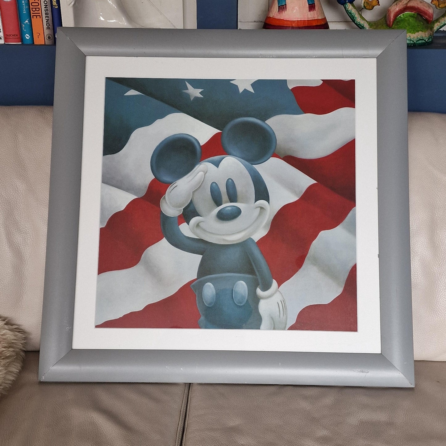 Peter Emmerich Mickey Mouse Lithograph – Signed Vintage Disney Art