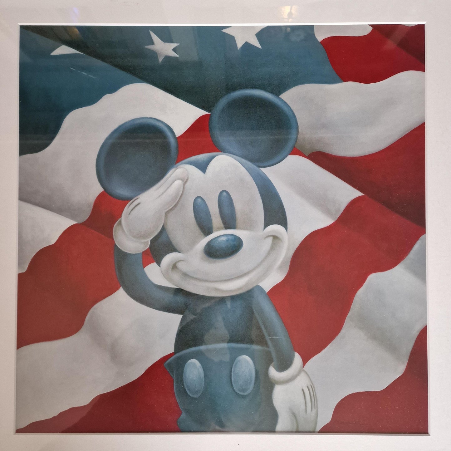 Peter Emmerich Mickey Mouse Lithograph – Signed Vintage Disney Art