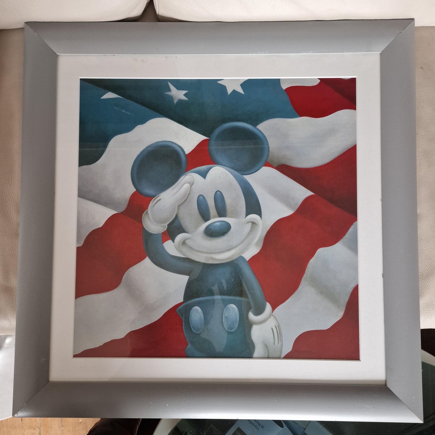Peter Emmerich Mickey Mouse Lithograph – Signed Vintage Disney Art