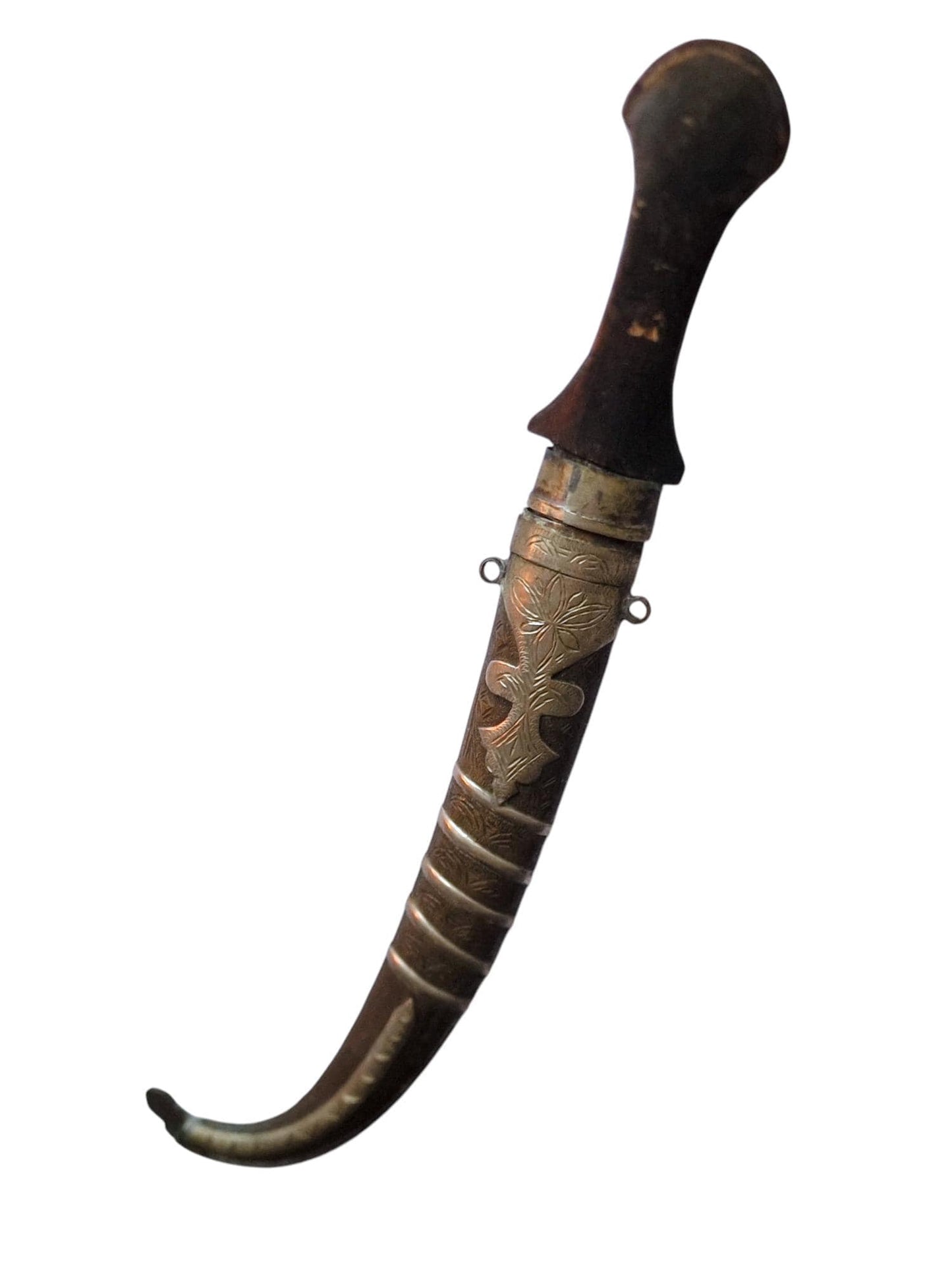 Arabian Jambiya Dagger, North African Decorative Knife