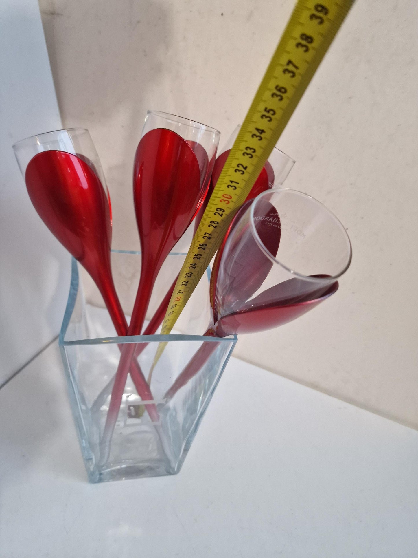 Philippe Di Meo for Moët & Chandon Champagne Flutes with Holder