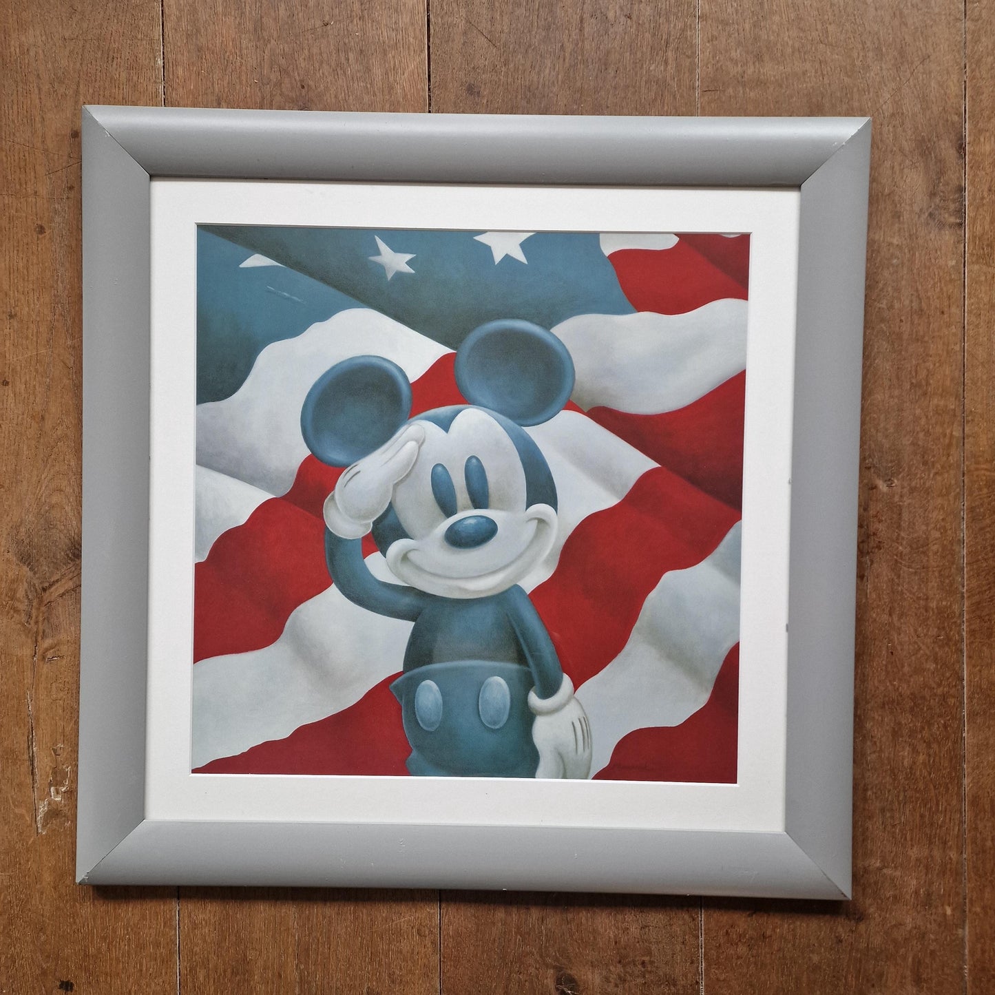 Peter Emmerich Mickey Mouse Lithograph – Signed Vintage Disney Art
