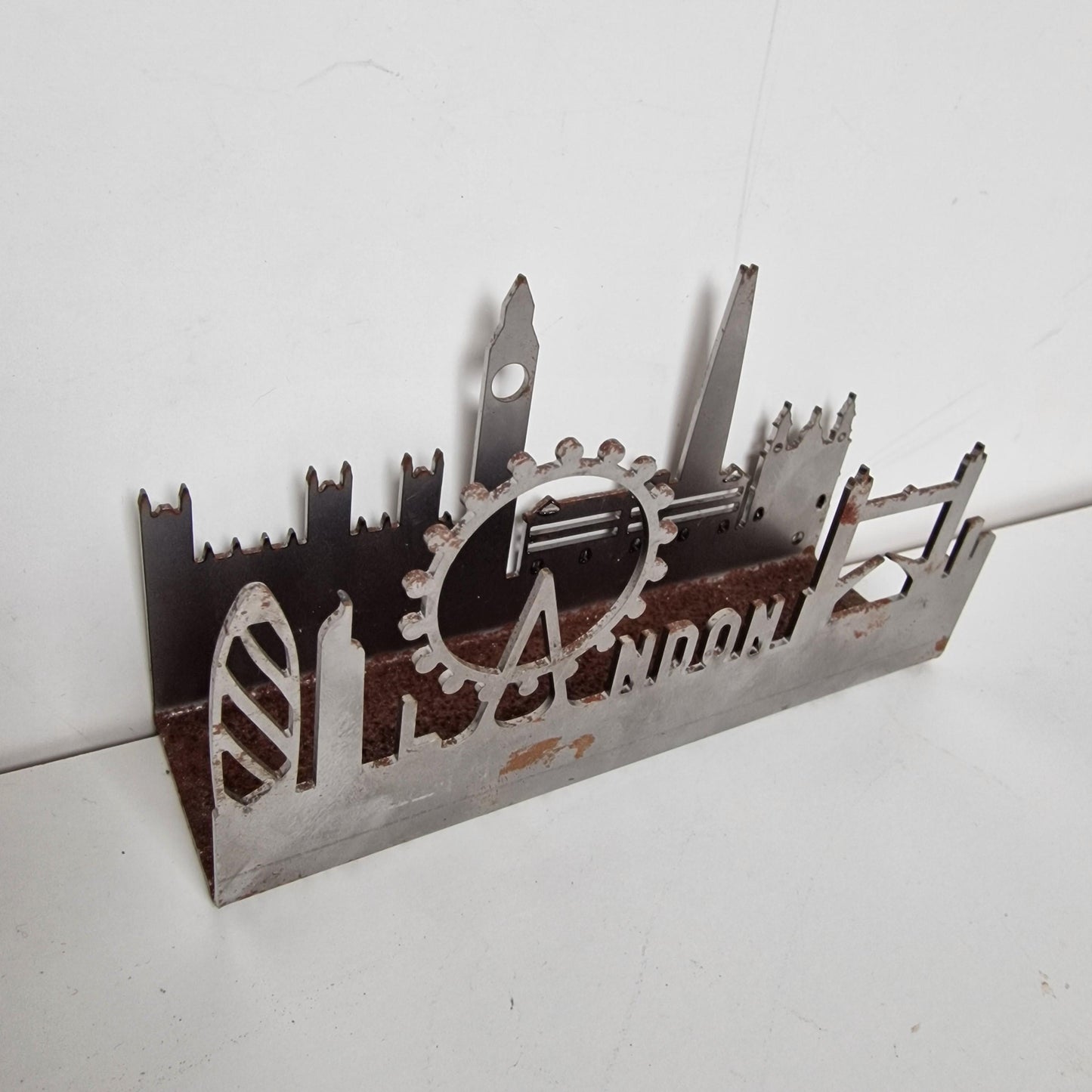 London light ornament schaduw waxinelichtje vintage 80's