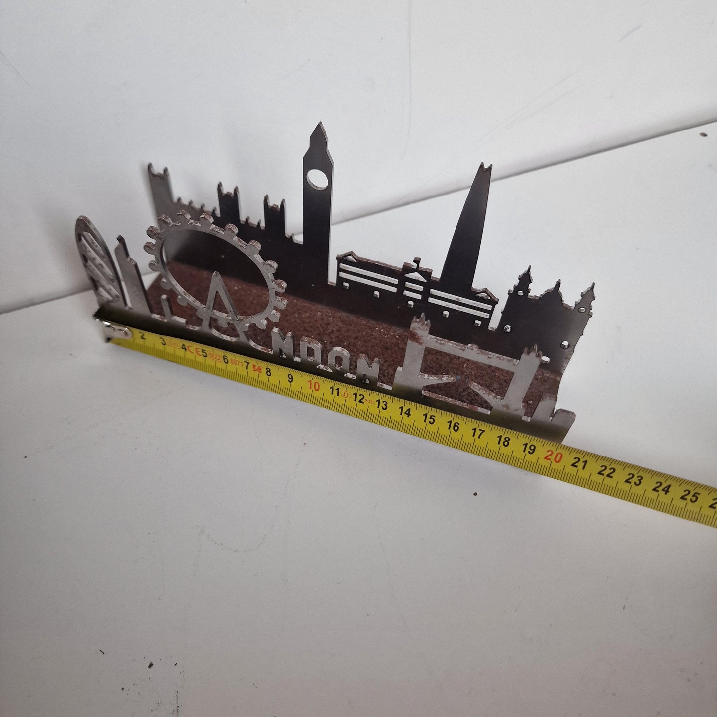 London light ornament schaduw waxinelichtje vintage 80's