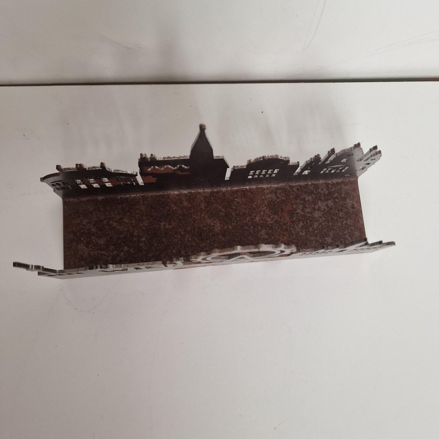 London light ornament schaduw waxinelichtje vintage 80's