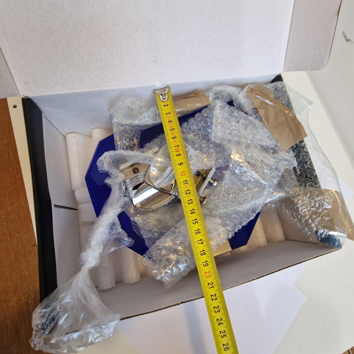 Vintage Fontana Arte Royal Blue Plexiglas Bathroom Set