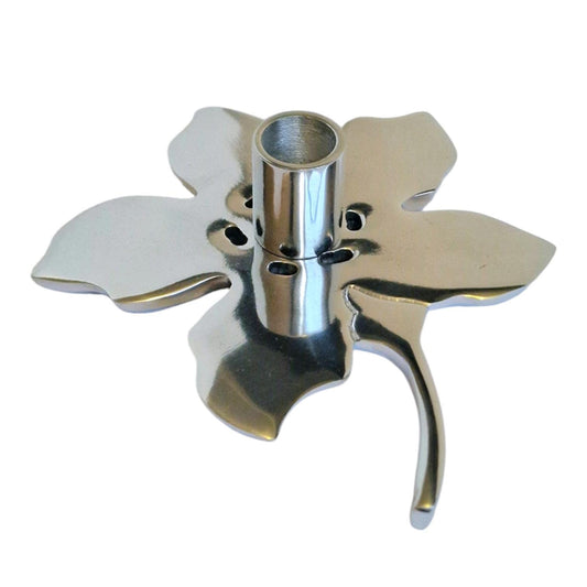 driade cosmo flower holder , collector retired italian designer,  Laudani & Romanelli candlestick candleholder