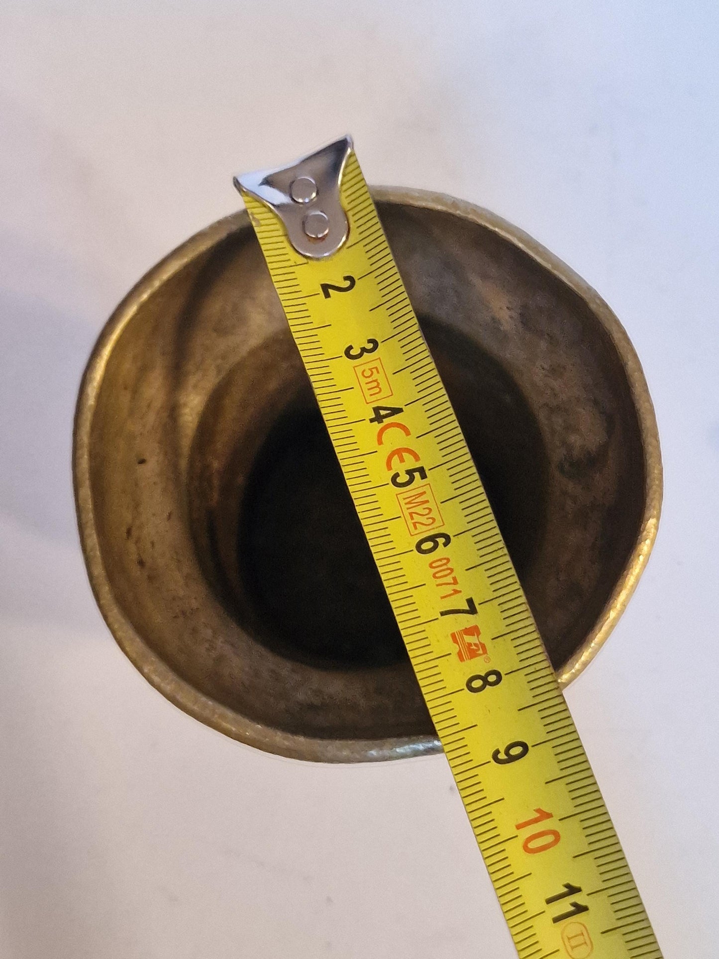 antique dutch mortar and pestle, 18th century, rare, vijzel antiek, copper/brass/bronze