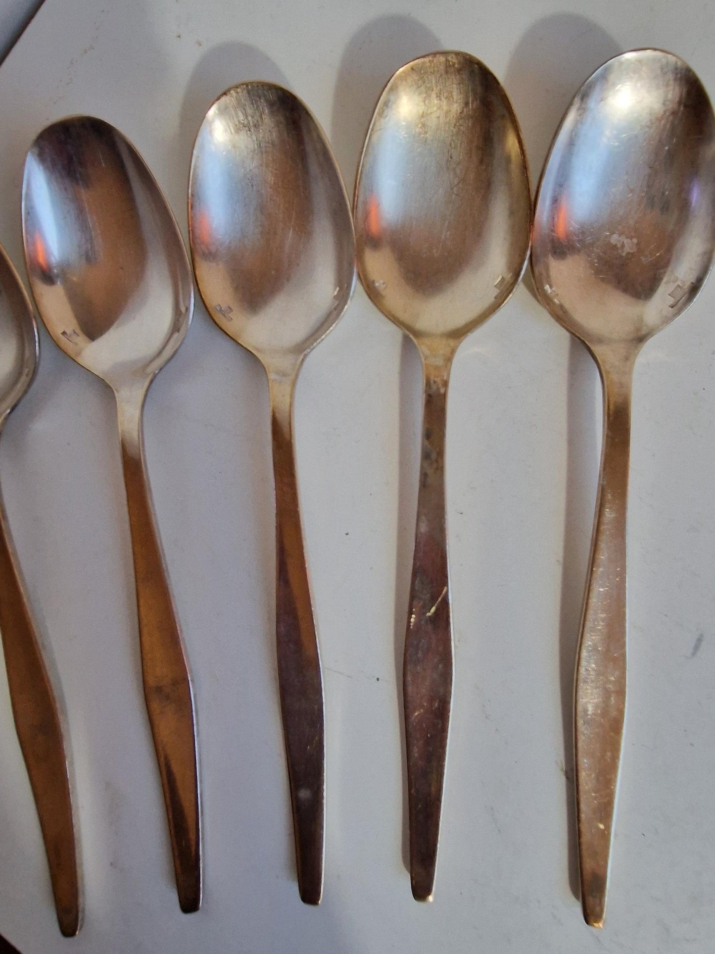 Christofle Art Nouveau Silver Spoons, Paris, France - Vintage Silverware