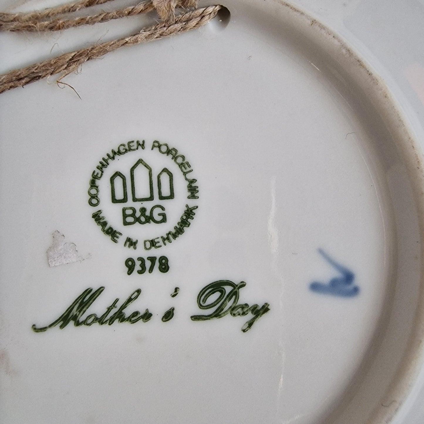 Bing & Grondahl Mothers Day Plate, 1978, Royal Copenhagen
