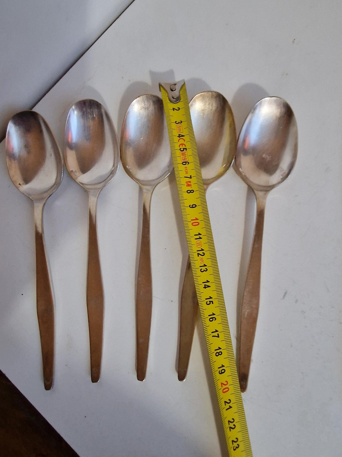 Christofle Art Nouveau Silver Spoons, Paris, France - Vintage Silverware