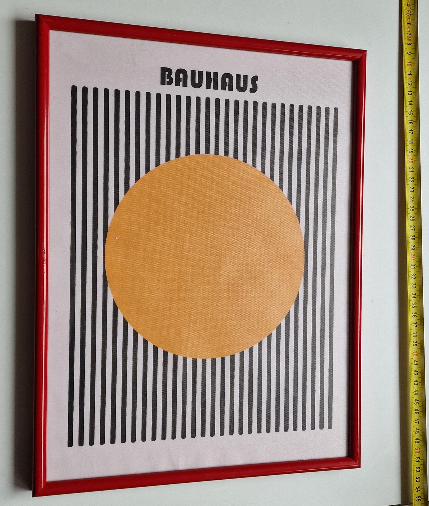 Framed Bauhaus Exhibition Giclée Print, Abstract Geometric Art
