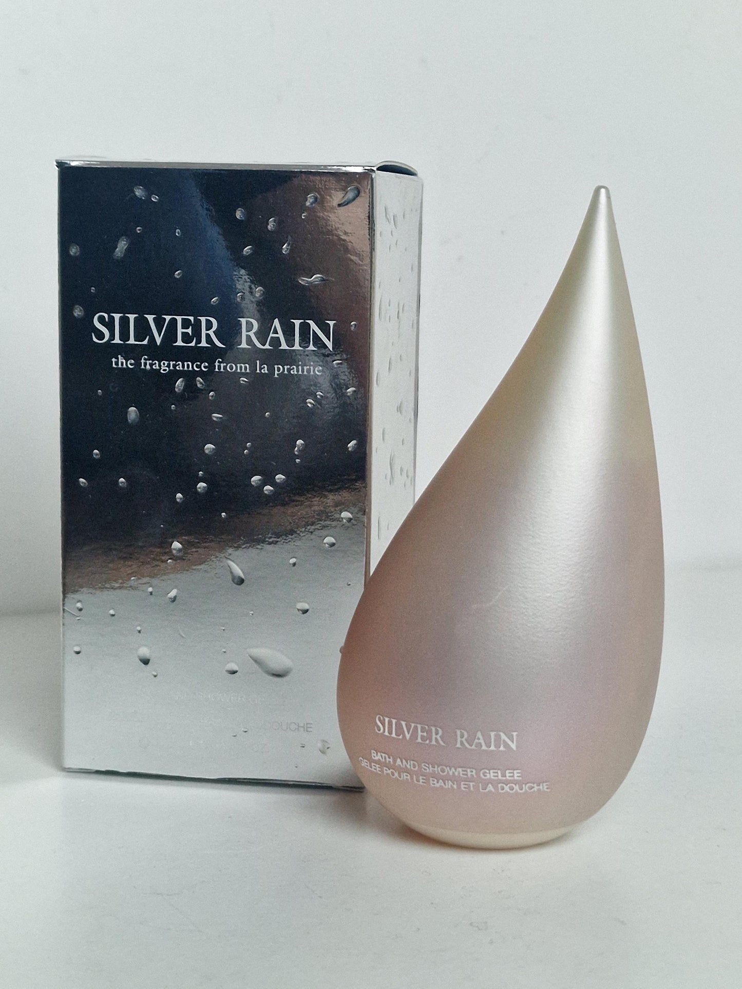 silver rain la prairie retired collector collectable bottle ! Silverrain laprairie 200 ml showergel unused