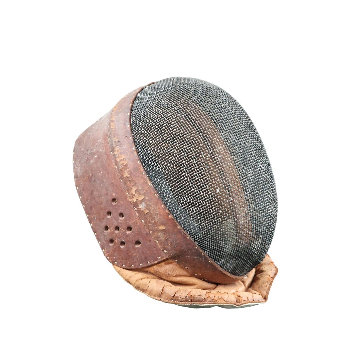 En garde! antique french mask, degen masker fight knight mask authentic 1920's around WW1