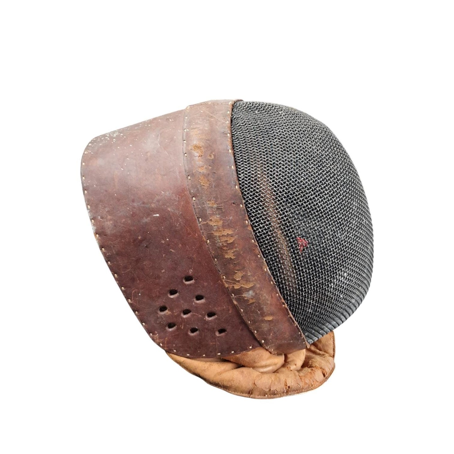 En garde! antique french mask, degen masker fight knight mask authentic 1920's around WW1