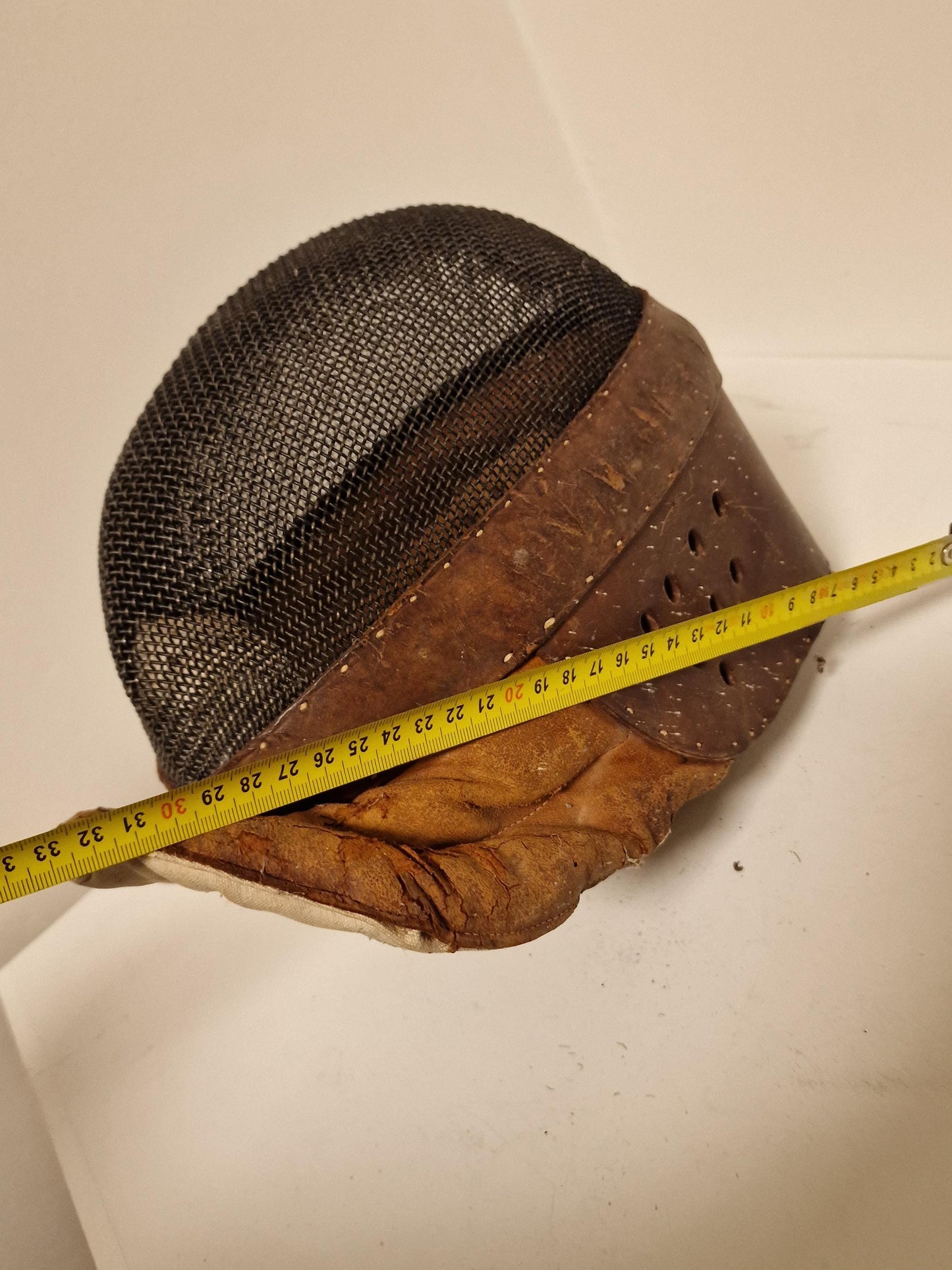 En garde! antique french mask, degen masker fight knight mask authentic 1920's around WW1