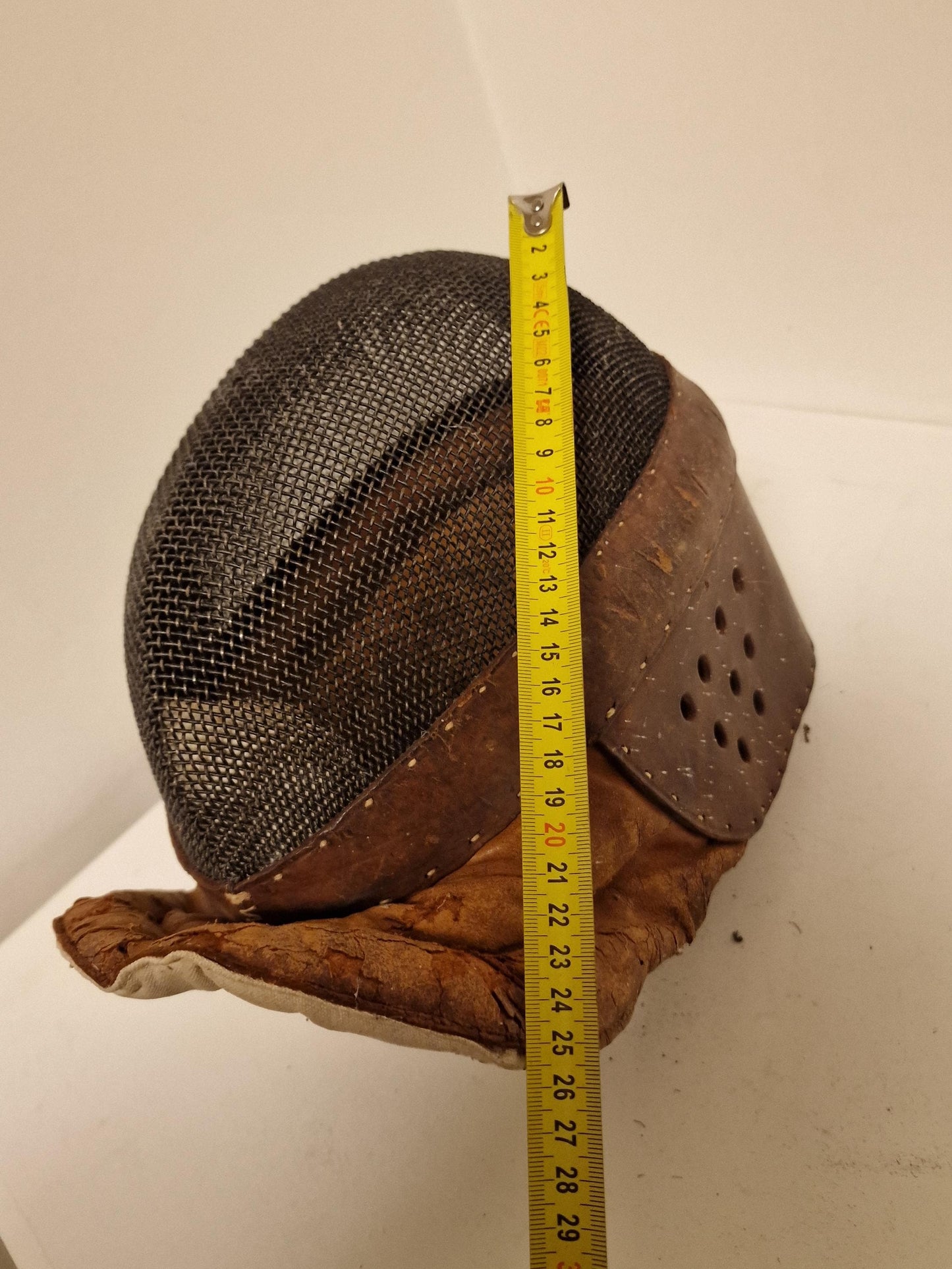 En garde! antique french mask, degen masker fight knight mask authentic 1920's around WW1