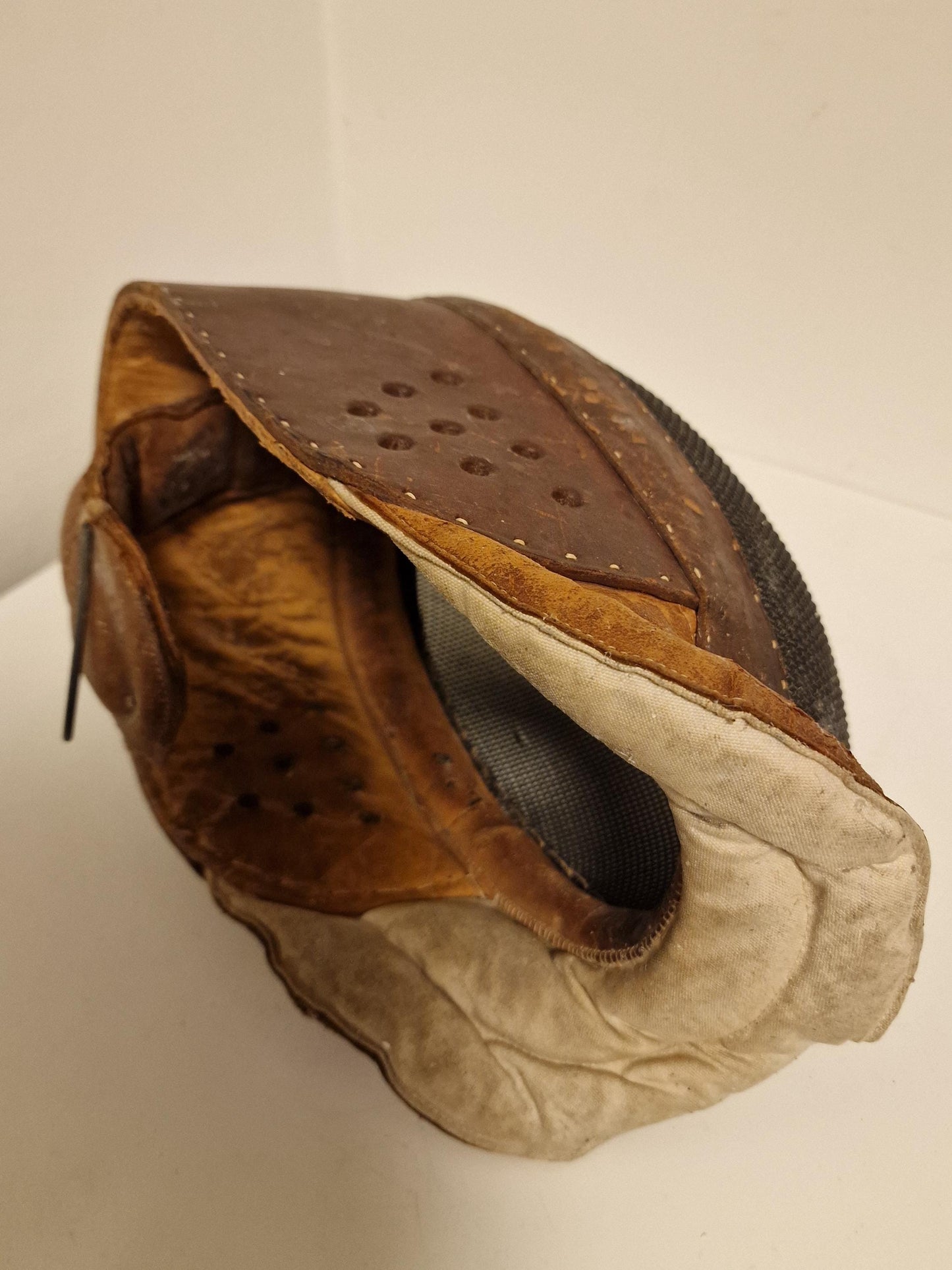 En garde! antique french mask, degen masker fight knight mask authentic 1920's around WW1
